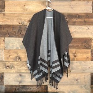 Toms collaboration at Target gray poncho